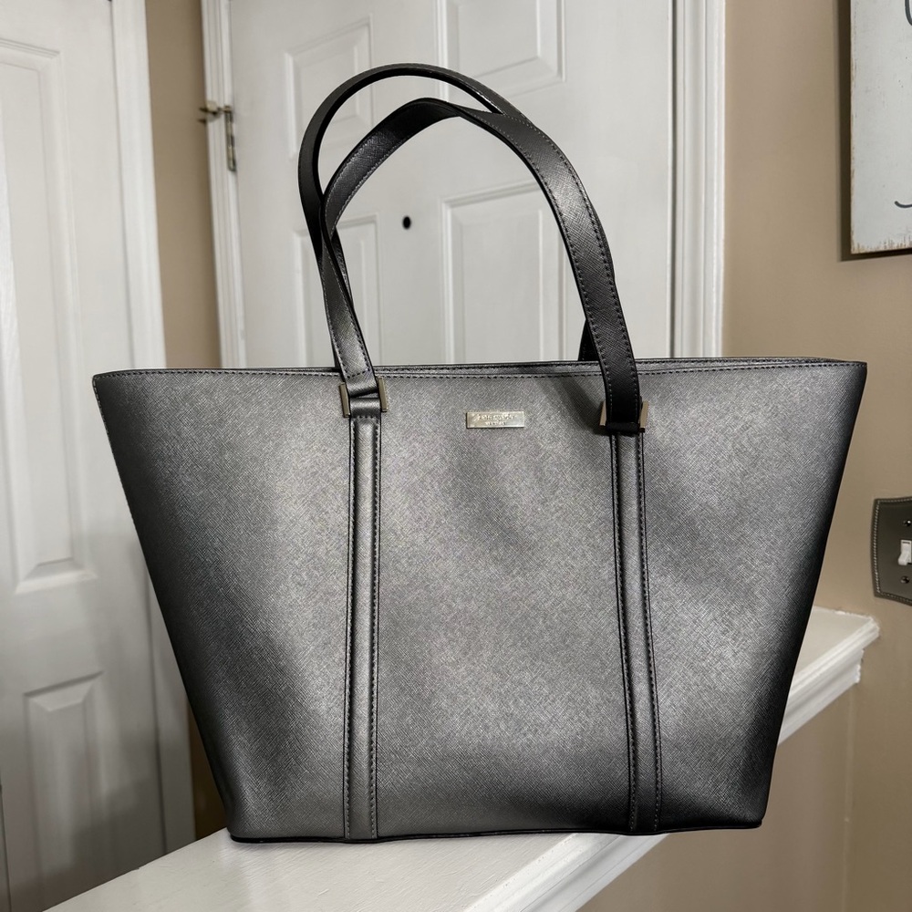 Kate Spade Black and Gray Tote Bag, GORGEOUS!